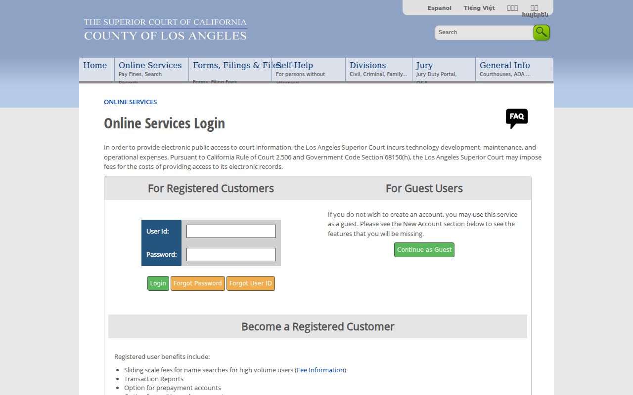 La Puente residents directory Los Angeles court case access