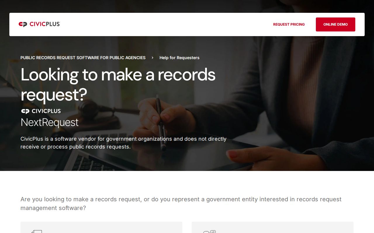 La Puente residents directory city public records request portal